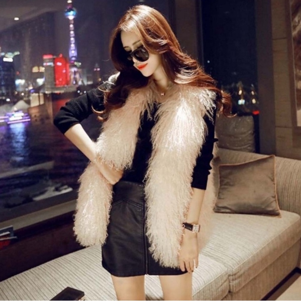 UGG Abbey Mongolian Cream Vest